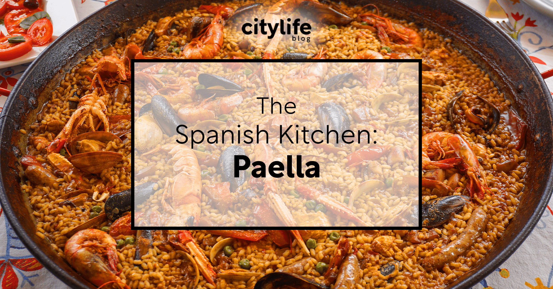 Starter Paella Set for original paella from Valencia Spain