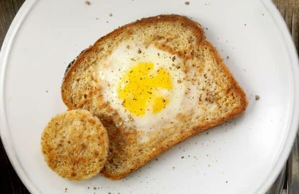 egg in a hole