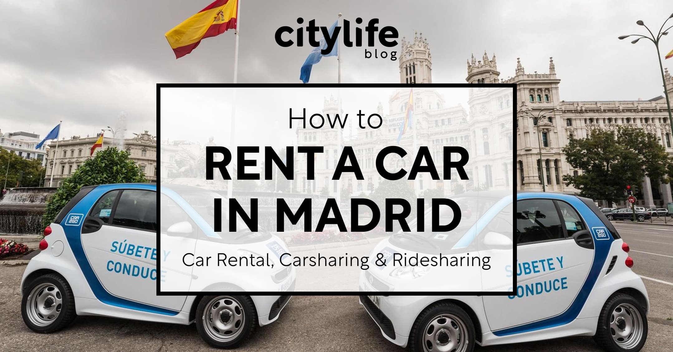 How to Rent a Car Options & Madrid Car Rental, - in Ridesharing Carsharing