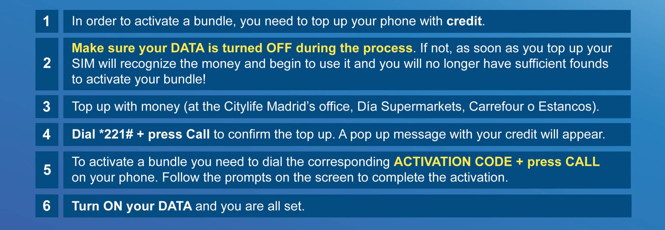 Lycamobile Ilimitado M – prepaid sim card Unlimited calls, SMS and 3GB  Internet in Spain. 