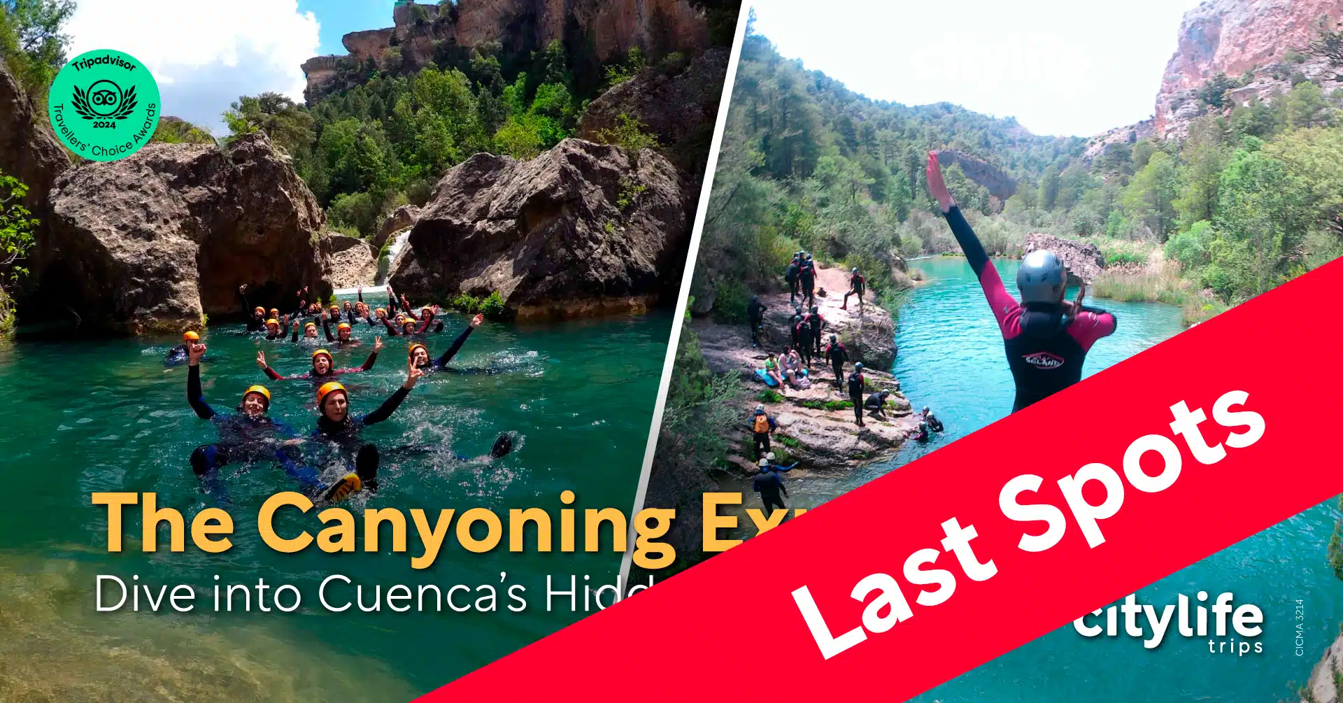 last-spots-citylife-madrid-canyoning-experience-featured-image