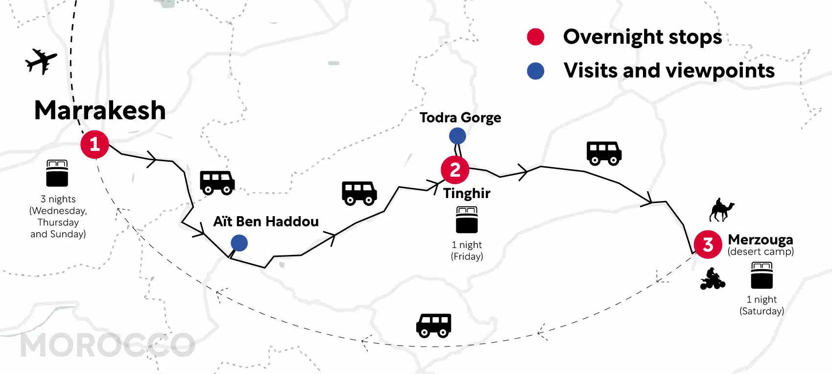 south-morocco-extended-route-map