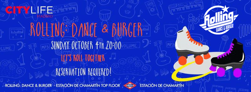 Rolling: Dance & Burger: Indoor Disco Inline Skating for free!