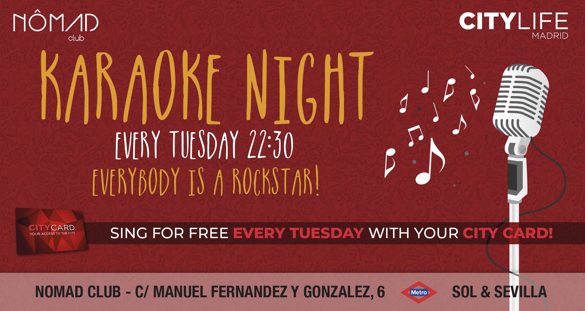 KARAOKE NIGHT - Everybody is a Rockstar!