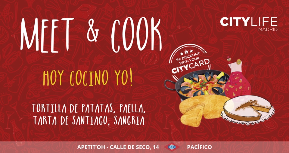 Meet & Cook: Traditional Spanish Dishes & Sangría