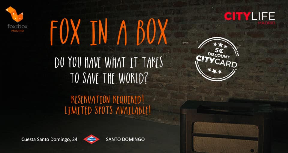 FOX IN A BOX: Escape game!