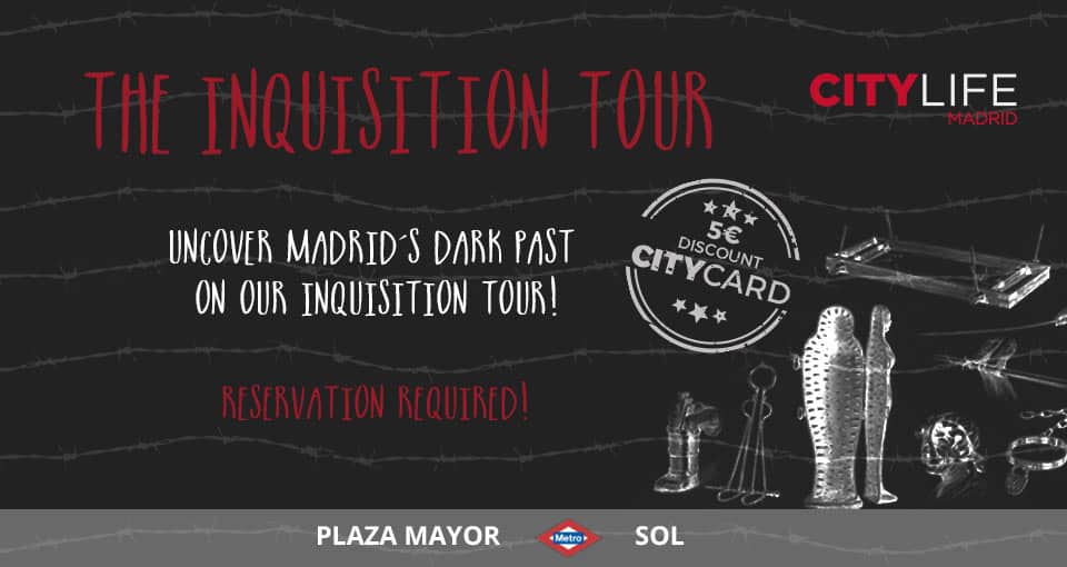 MEET & EXPLORE – SPECIAL EDITION: The Inquisition Tour – Uncover Madrid’s dark past!