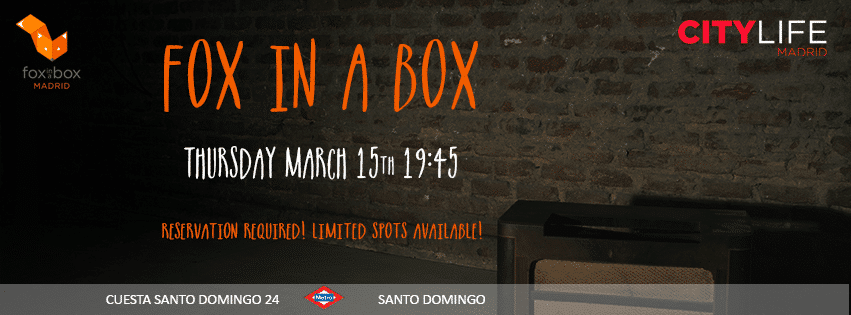 FOX IN A BOX: Escape game!