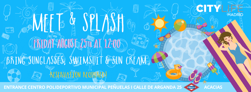 MEET & SPLASH: Time to jump in the pool!