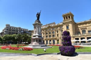 San Sebastian, the old town