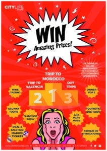 Win amazing prizes each week! - Citylife Madrid