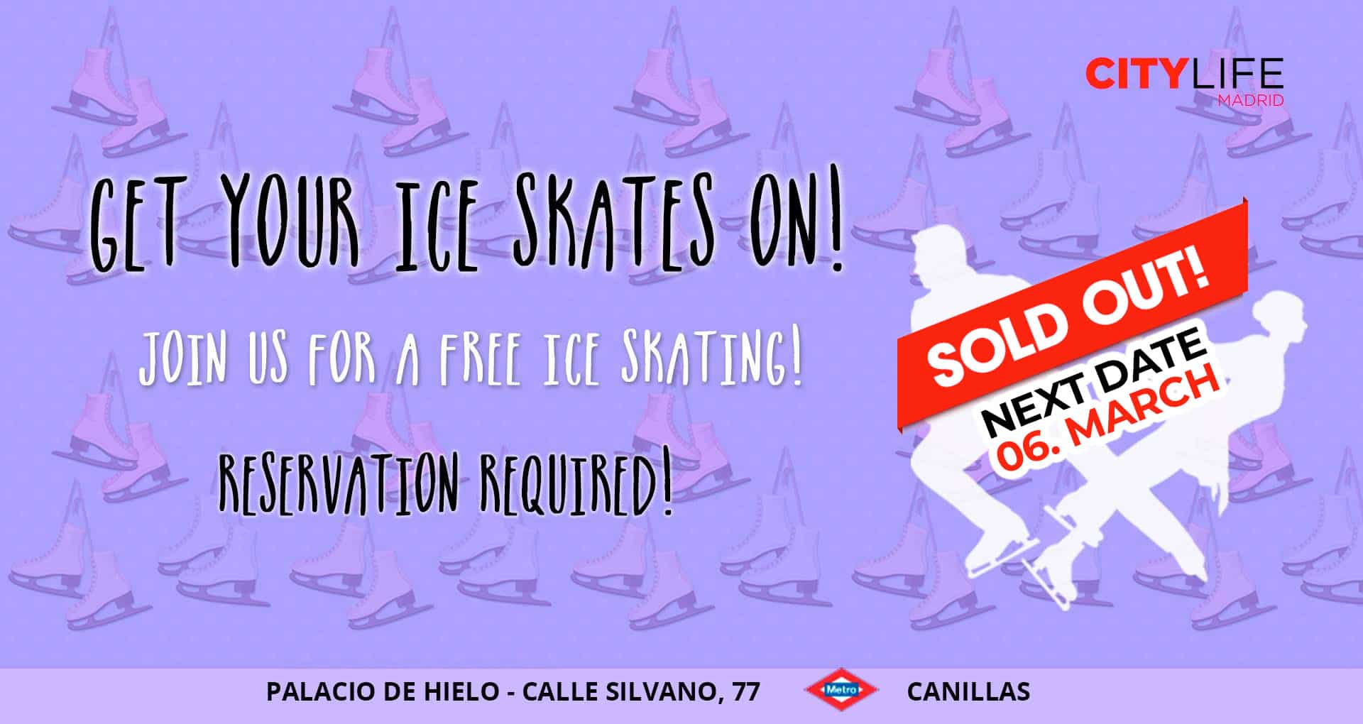 GET YOUR ICE SKATES ON: FREE ICE SKATING!