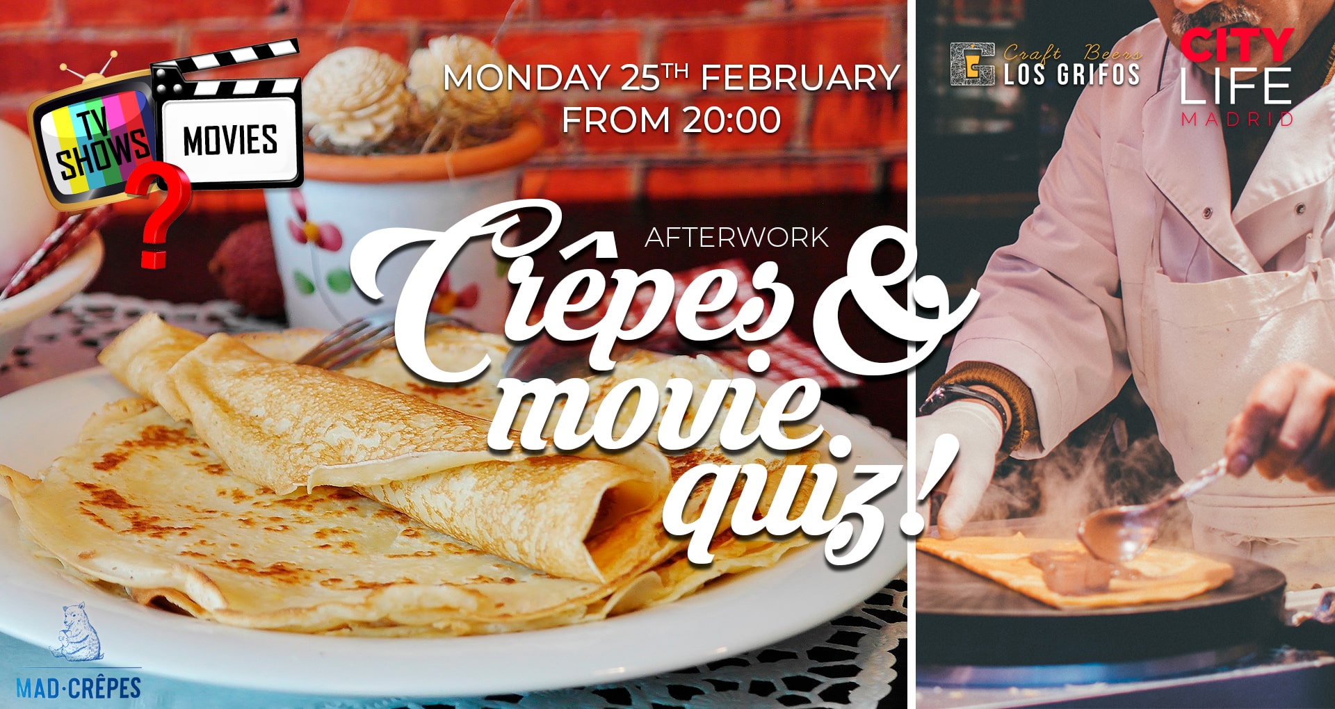 AFTERWORK – CRÊPES & MOVIE QUIZ
