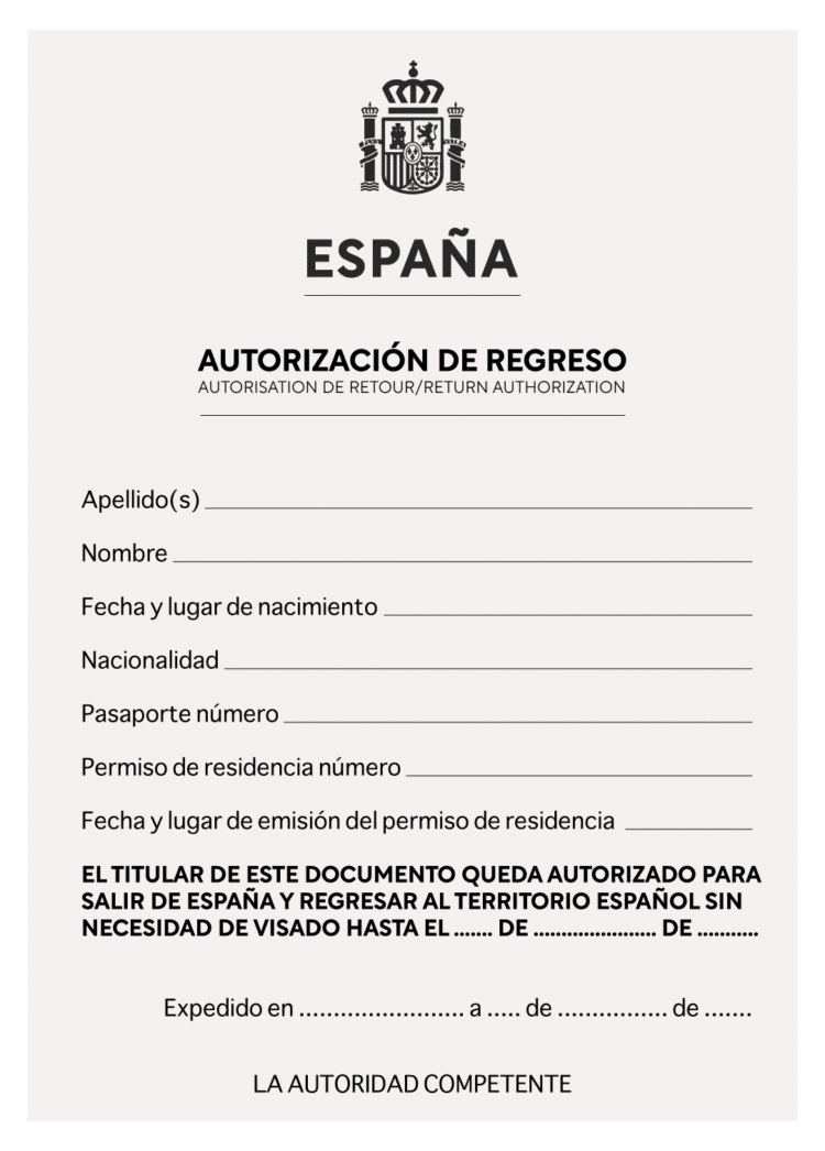How to Get Your Autorización de Regreso in Madrid The Ultimate Guide
