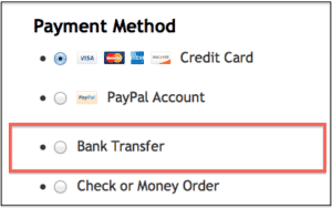 banktransfer