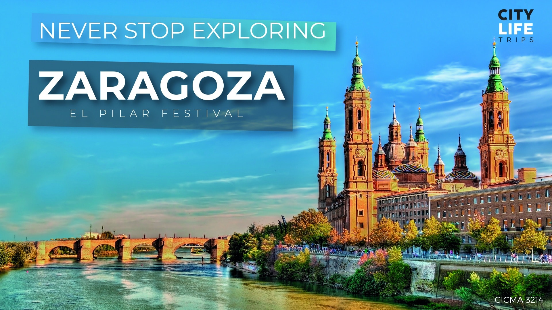 Zaragoza - El Pilar Festival by Day & Night